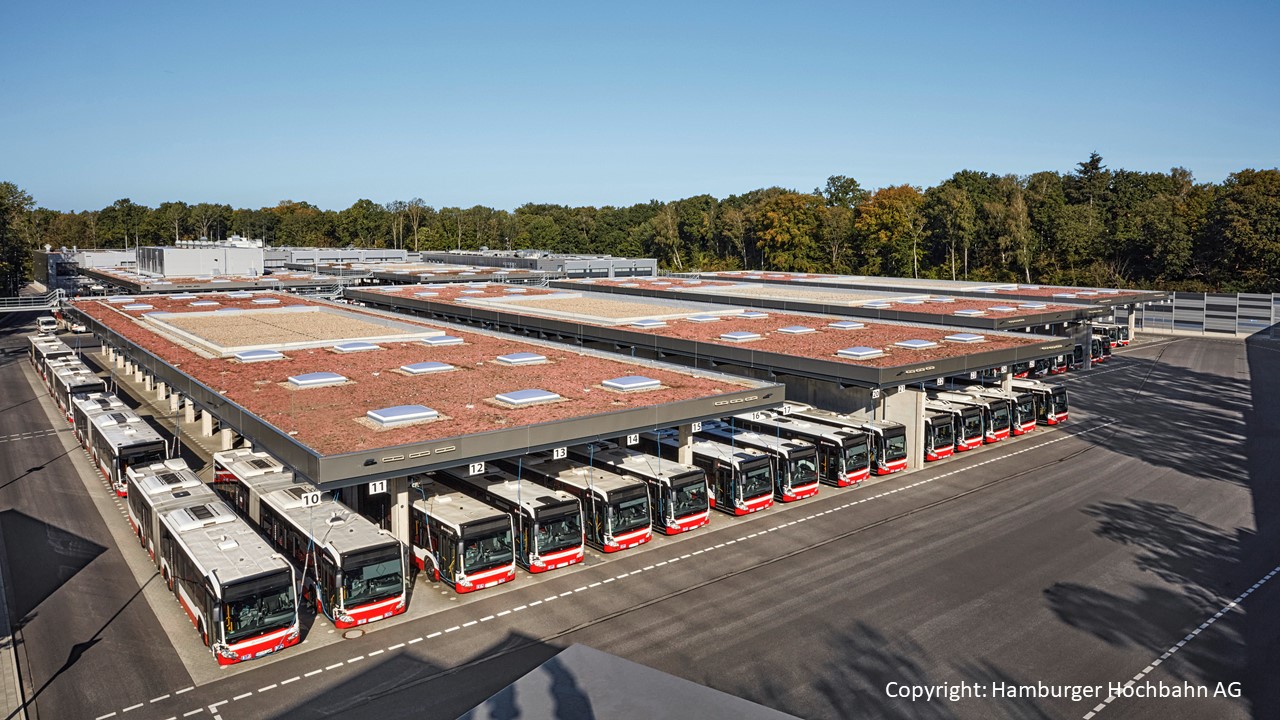 Siemens fecha acordo para fornecer infraestrutura para ônibus elétricos ao terminal de última geração de Hamburgo