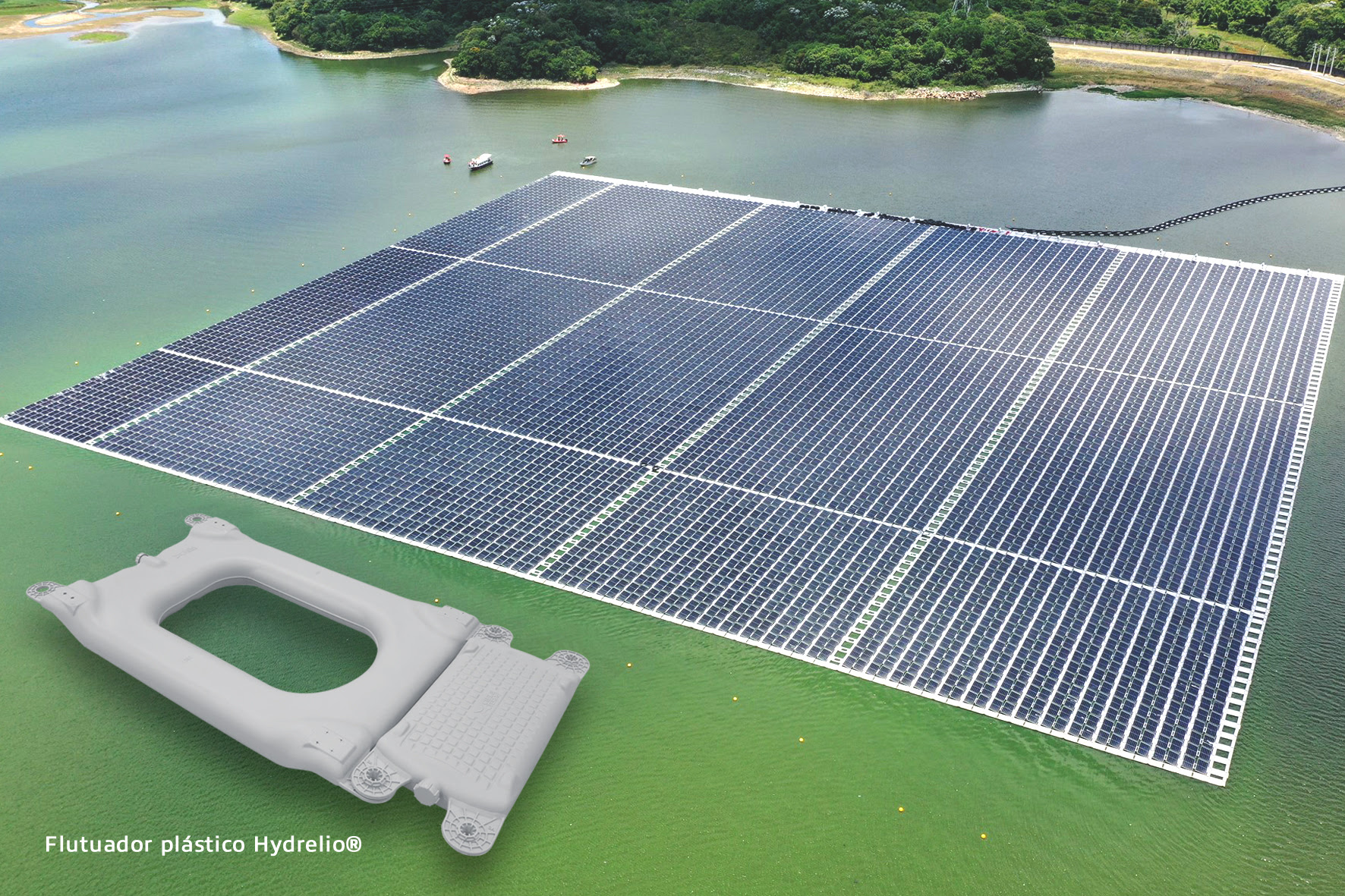 Leia mais sobre o artigo Flutuador para energia solar é lançado pela Unipac