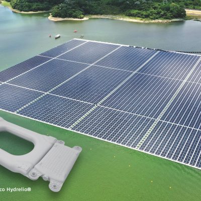 Flutuador para energia solar flutuante é lançado pela Unipac