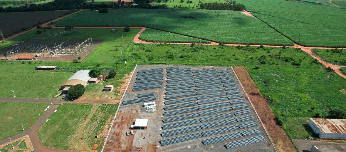 Nova usina solar é inaugurada no interior do MS com 2.670 painéis fotovoltaicos