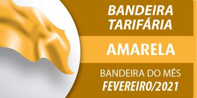 Bandeira em fevereiro segue amarela